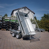 WYWROTKA BRENDERUP BT 4260STB 258x143 DMC 2,7T NAJAZDY ALUMINIOWE,POMPA