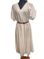 ELEGANCKA LETNIA SUKIENKA DAMSKA Z ODPINANĄ RÓŻĄ nr 538B