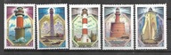 ZSRR - latarnie morskie 1983 ** Mi 5309-13 (2418)