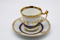 ANTYCZNY ZESTAW KAWA - HERBATA PORCE. CARL TIELSCH 1880-1900 r STARY ŚLĄSK