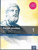 PONAD SŁOWAMI 1 cz. 1-2 PODRĘCZNIKI M.CHMIEL+ MATURALNE KARTY PRACY