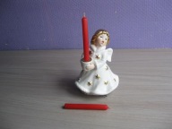 GOEBEL stara figurka z pozytywką świecznik