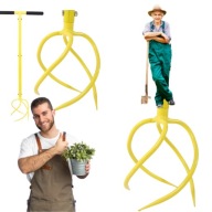 KULTYWATOR RĘCZNY ODCHWASZCZACZ SPULCHNIACZ GLEBY 90CM METAL LANDGRAF