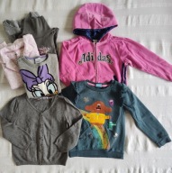 Paczka ubranek 3-4 lata WIOSNA <3 dla dziewczynki zestaw 5 szt paka (696)