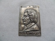 ADAM MICKIEWICZ 1798 - 1855 ODZNAKA NABIJKA PATRIOTYCZNA PRZEDWOJENNA