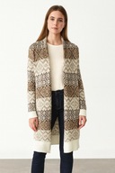 Kardigan bawełna/angora rozmiar M