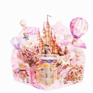 KARTKA OKOLICZNOŚCIOWA ŚLUBNA URODZINOWA 3D