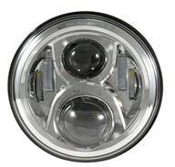 Wkład LED 7 cali do lamp Harley Suzuki Yamaha 50W Srebrna - Chrom