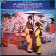 Puccini Madama Butterfly - Victoria De Los Angeles Björling Santini1985 2LP