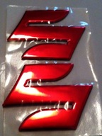 Logo Emblemat Suzuki RED Para/2szt GSR SV GSXR GSX V-Strom GSXF