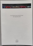 Prospekt Mercedes Programm 4 / 1991