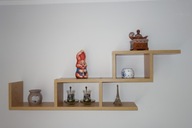 Półka wisząca na ścianę milano ukryte moc