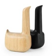 NORMANN COPENHAGEN SWAN DEKORACJA RZEŹBA FIGURKA DREWNO WOOD danish design