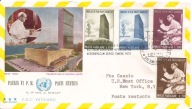 WATYKAN POSTE VATICANE -koperta FDC -obieg 1965 rok