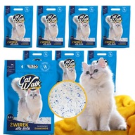 ZESTAW 8X ŻWIREK DLA KOTA SILIKONOWY BEZPYŁOWY CATWALK DIAMONDS