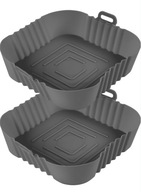 2xFrytkownica beztłuszczowa Foremka silikonowa do frytkownicy FORMA SILIKON