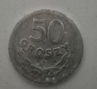 50 groszy obiegowe 1949 AI