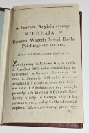 Zatracenie papieru likwidacyjnego Królestwo Polskie 1832 r.