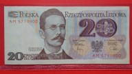 20 zł 1982 ,seria AM 5711900,stan II