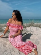 ZOCCO Sukienka hiszpanka full print