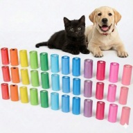 Woreczki na odchody tęczowe 36 rolek po 20 sztuk (720 sztuk) jednorazowe