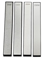 Kamienie płytki diamentowe do ostrzałki Ruixin RX009 / Ganzo / Apex - 4 szt