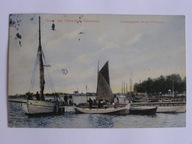 Dziwnów Dievenow przystań przy hotelu de Nord 1914