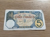 Francuska Afryka Zachodnia - 5 franków - 1924 - Dakar