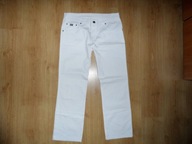 7DAYS JEANS NOWE BIAŁE SPODNIE r 34x30 na 176 pas 94