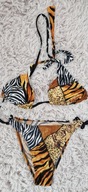 Strój kąpielowy 2czesciowy m/l kolorowy, zebra, koronka