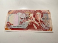 Jersey - 10 funtów - specimen - UNC