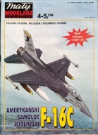 Mały Modelarz 4-5/1999 samolot F-16C