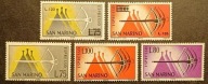 SAN MARINO Mi 843 - 844 + 862 - 864 ** - czysty - KUSZE