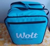 WOLT PARTNER TORBA TERMICZNA PLECAK DLA DOSTAWCÓW NIEUŻYWANY