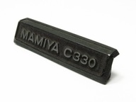 MAMIYA C330: nameplate - płytka z nazwą (2) UNIKAT!
