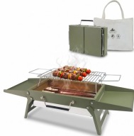 Grill Weglowy Skladany Turystyczny Kempingowy Charmline Maly Przenośny