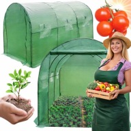 TUNEL FOLIOWY 2x3 Ogrodowy SZKLARNIA Na Warzywa Foliak 6m2 UV4