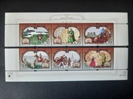 Fi 3607 - 3612 ** - Bohaterowie Trylogii - pasek górny i dolny - 1999r