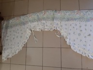 VINTAGE DESIGN ZASŁONY ZASŁONA SKANDYNAWSKA ORYGINALNA KWIATKI