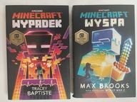 Książki o tematyce MINECRAFT "Wyspa" "Wypadek"