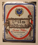 ETYKIETA - Browar Witnica - Pils Witnicki - Jasne Pełne - PASTERYZOWANE