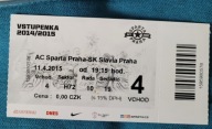 bilet AC Sparata Praga - Slavia Praga