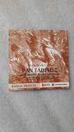 PAN TADEUSZ Ksiega 3 - Mickiewicz ... (BDB)