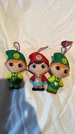 Maskotki zawieszki elfy McDonald's 2022 Elf Mates Elf on the Shelf (3 szt)