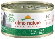 Almo Nature - HFC Jelly - TUŃCZYK - mokra karma dla kota - puszka 70g