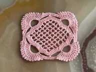 SERWETKA 12 CM RĘCZNIE WYKONANE SZYDEŁKOWE HAND MADE RĘKODZIEŁO