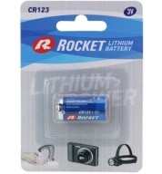 BATERIA LITOWA ROCKET CR123 3V NOWA