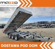 Przyczepa Wywrotka TEMARED TIPPER ALU DOSTAWA 405x199x30 DMC 3,5t 3 STRONY
