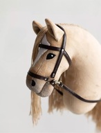ZESTAW HOBBY HORSE NA KIJU DLA DZIEWCZYNEK DLA DZIECI A3 OGLOWIE + GRZEBIEN