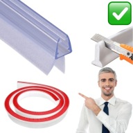 USZCZELKA DO KABINY PRYSZNICOWEJ OKAPNIK 8 mm 100cm | SHOWERCABINS